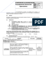 POP13 Procedimiento General de Operaciones