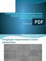 Pengkajian Keperawatan Pada Pasien Dengan Gangguan Sistem Perkemihan