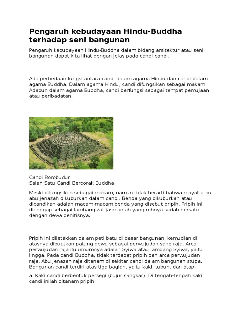 Fungsi Candi Pdf