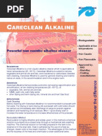 Careclean Alkaline Safety Data Sheet | PDF | Dangerous Goods | Toxicity