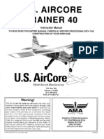 Aircore Trainer 40 Manual