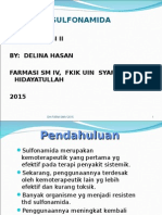 Farmakologi Sulfonamida - DH 2015