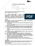 Past Perfect Continuous Tense