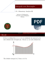 06 Double Integrals Over Rectangles - Handout