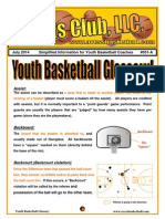 Youth Basketball Coaches' Glossary