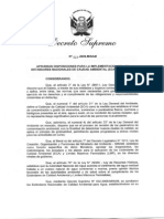 Decreto Supremo 023 2009 Minam-ECA