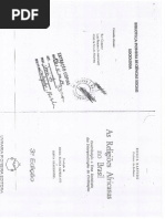 Bastide, R. as Religiões Africanas No Brasil. - Cap. 4 a 6