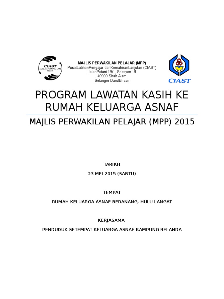 Program Rumah Anak Yatim Pdf