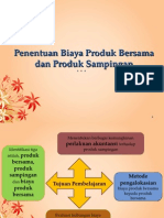 Penentuan Biaya Produk Bersama Dan Produk Sampingan