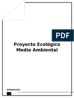 Proyecto Ecológico Medio Ambiental