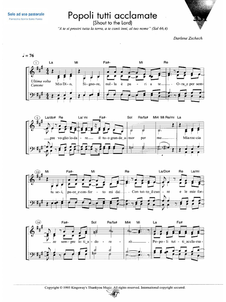 Maria Madre Del Signore Frisina Spartito Pdf