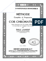 Méthode Complète Et Progressive de Cor Chromatique PDF