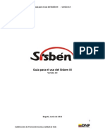 08. Guía Para El Uso Del Sisben III-Version2