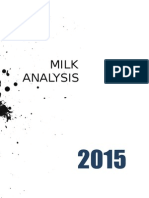 Milk Analysis: Casein Content in Milk