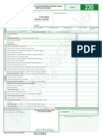 Formulario 230 de 2014, P.N. Empleados