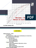 Método McCabe Thiele