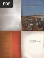 A crise do neoliberalismo Dominique Lévy eGérard Duménil