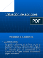 Valuación de Acciones