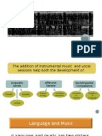 Music As A Facilitating Tool of Teaching