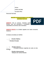 Resumo Administrativo - Fernanda Marinela 2014