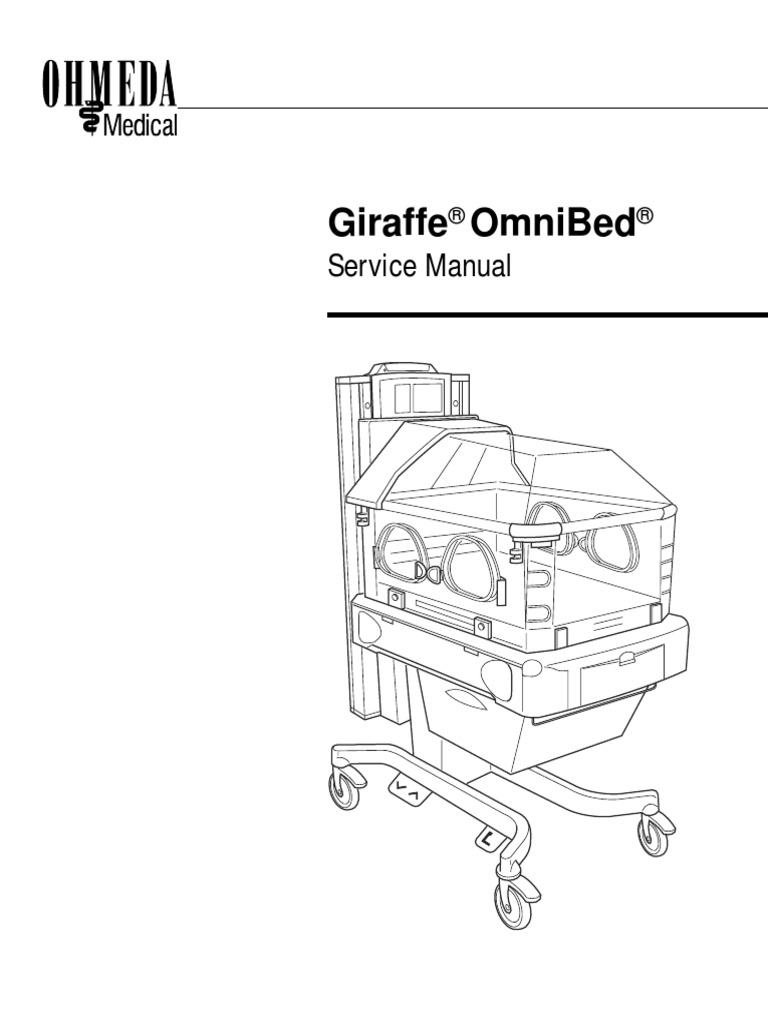 Incubadora General Electric Giraffe Modelo Omnibed (Manual de Servicio