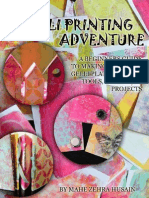 A Gelli Printing Adventure_ a Beginners Gu - Mahe Zehra Husain