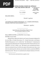 5th Cir. CT - Appeal - FDCPA Louisiana PDF