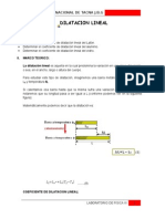 Dilatacion Lineal Fisica 23232