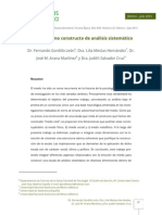 El Miedo Como Constructo de Análisis Sistemático