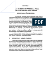 TEMAS DERECHO PROCESAL PENAL PARA JUECES