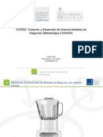 Creaciónydesarrollodenuevosmodelosdenegocios (Metodologíacanvas)