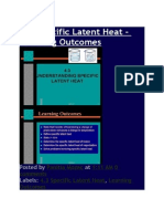 4.3 Specific Latent Heat - Learning Outcomes: Posted by at Labels