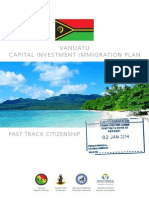 Vanuatu CIIP /2nd passport Promotion  Brochure
