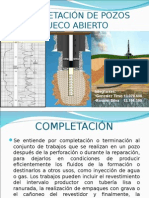 Completación de Pozo Hueco Abierto