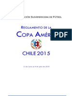 Reglamento Copa America Chile 2015 