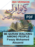 Book_English_Be Quran Walking Among People