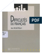 Difficultes Du Francais