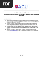 Academic Referee Report Guidelines | PDF | Postgraduate Education ...