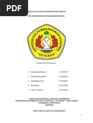 Makalah Negara Hukum Dan Ham
