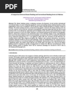 A Comparison Between Islamic Banking and Conventional Banking Sector in Pakistan