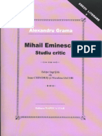 Grama - Mihai Eminescu Studiu Critic