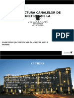 Structura Canalelor de Distribuție La JW Marriott Bucharest Grand Hotel