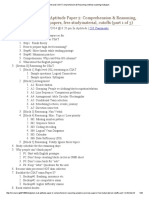 1.mrunal CSAT Comprehension & Reasoning - Without Coaching Studyplan PDF
