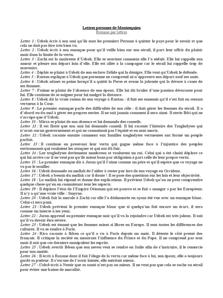 lettres 24 lettres persanes
