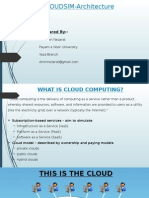 Cloudsim Architecture