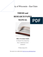 Final Approved Thesis Manual 2013
