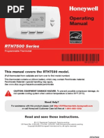 Download Honeywell RTH7500 Programmable Thermostat by David Remy SN26642236 doc pdf