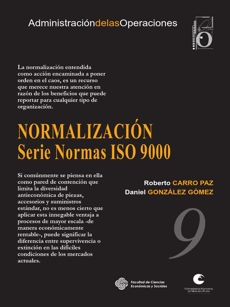 Normas ISO 9000: Beneficios y Aplicaciones | PDF | Sistema de manejo de ...