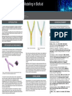 The Application of 3D Modelling in Biofluid Mechanics Poster