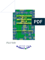 Introduccion a La Metodología de La Investigacion